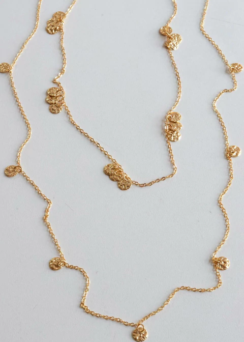 Colar Medalhas Duplo