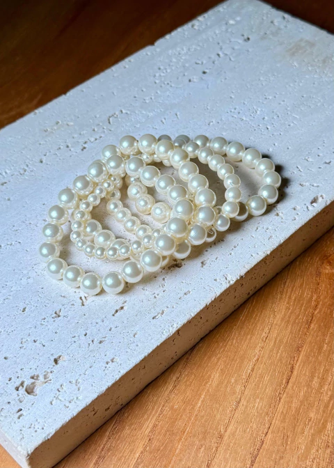 Kit Pulseira Pérolas Lira