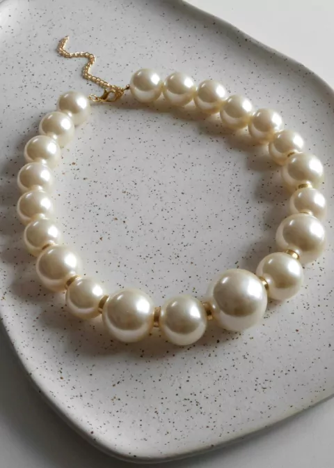 Colar maxi Pérolas lu