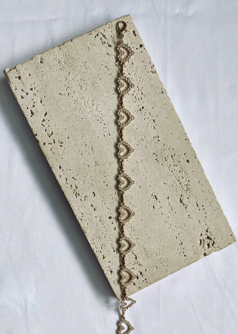 Cinto Coração Strass