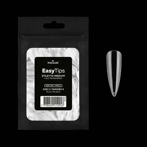 Easy Tip - Stiletto Medium - Size 3 Refill - comprar online