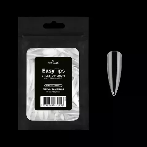 Easy Tip - Stiletto Medium - Size 4 Refill - comprar online