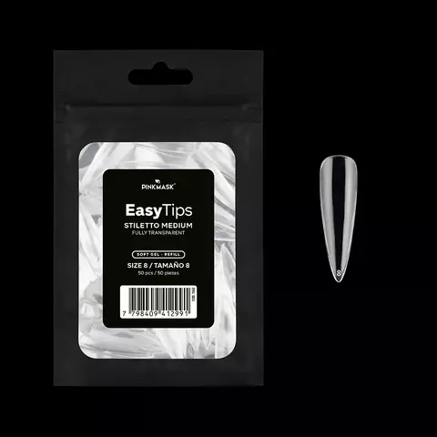 Easy Tip - Stiletto Medium - Size 8 Refill - comprar online