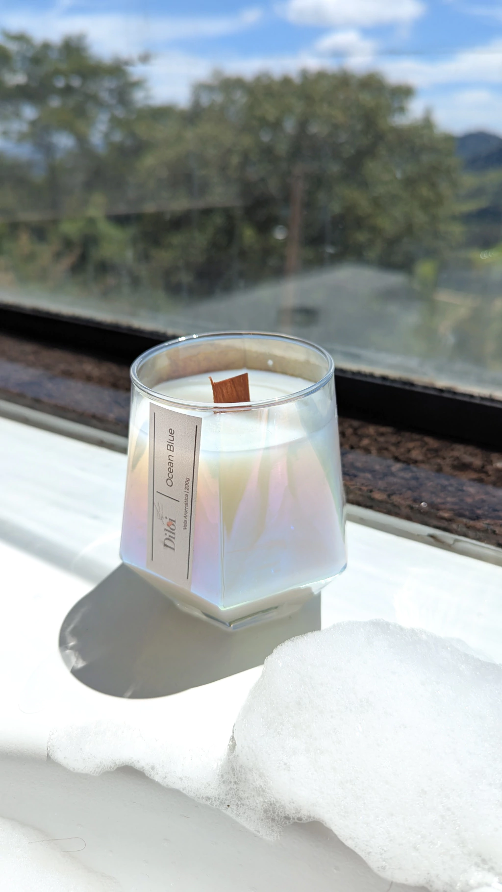 Vela Aromática Ocean Blue