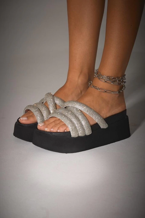 SANDALIAS SHINA PLATA - comprar online