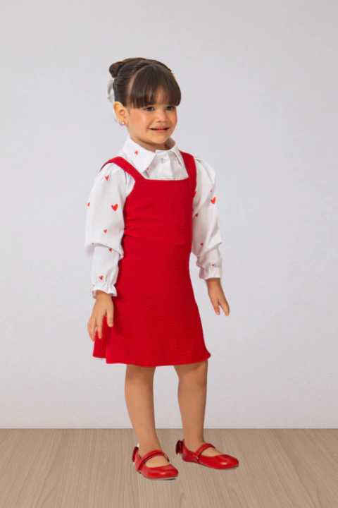 Salopete Encantamento de Luiza