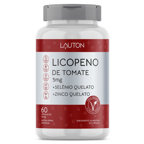 LICOPENO DE TOMATE 5mg 60 CÁPSULAS
