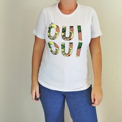 Remera batallera oui oui - comprar online