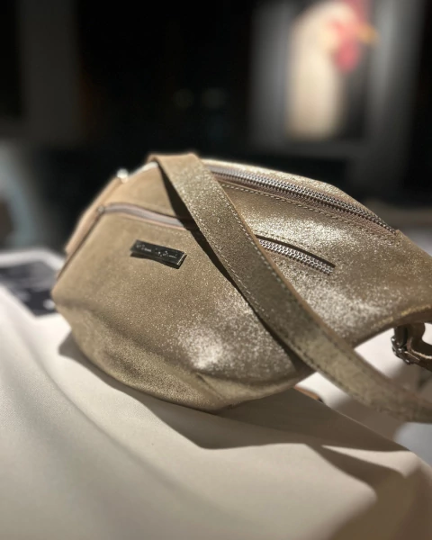 Maxi Riñonera Gerona Color Platino - comprar online