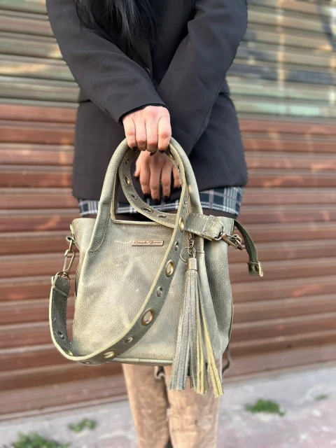 Cartera Roma Color Verde Militar - comprar online