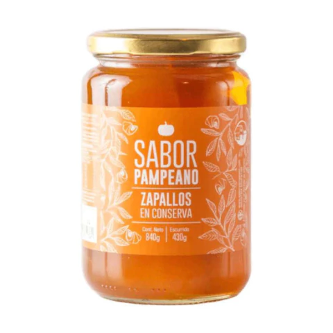 Zapallo en Almíbar x 750 gr