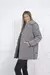 Campera LArga Premium Corderito Cap OD - Mar Summer