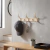 Mini Perchero de Pared Metálico Con 3 Ganchos Waggs