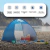 Carpa Playera Automática Pop-Up Impermeable Filtro UV Waggs en internet