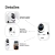 Cámara de Seguridad de Interior con WiFi y Rotación 360° Waggs - Interseller