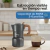 Combo Barista Waggs Cafetera Italiana Moka con Visor más Molinillo Regulable de Acero Inoxidable en internet