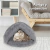 Cama Plush para Gatos y Perros Tipo Cueva WAGGS - Interseller
