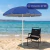 Sombrilla Playera Con Protección UV 50+ y Diseño Reclinable Waggs - Interseller