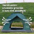 Imagen de Carpa Gazebo Autoarmable Impermeable 3 Modos Para 4 Personas Waggs