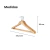 Pack de Perchas de Madera Con Gancho Metálico Con Rotación Waggs - tienda online