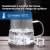 Tetera de Vidrio Termico Cuadrada Con Filtro Infusor de Acero Inoxidable Waggs - tienda online