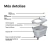 Imagen de Contenedor Plegable y Hermético de 20L Para Alimento de Mascotas Con Tapa y Ruedas Waggs