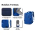 Mochila De Viaje Carry On 40L Multiples Bolsillos y Apertura 180° Waggs