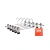 Pack de Perchas de Metal con Gancho y Broches Regulables Waggs - tienda online