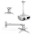 Soporte para Proyector Extensible con Montaje en Techo y Pared Waggs