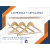 Perchas de Madera Waggs PM-10 - Pack x50