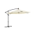 Sombrilla Parasol Lateral Grande de 3m Con Protección UV Waggs - Interseller