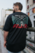 Camiseta Oversized From the Highest Skies Preto