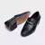 Mocasin Croco black - c-zaro