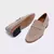 Mocasin Gamuza hueso - c-zaro