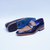 Mocasín Moscú Avestruz azul - tienda online