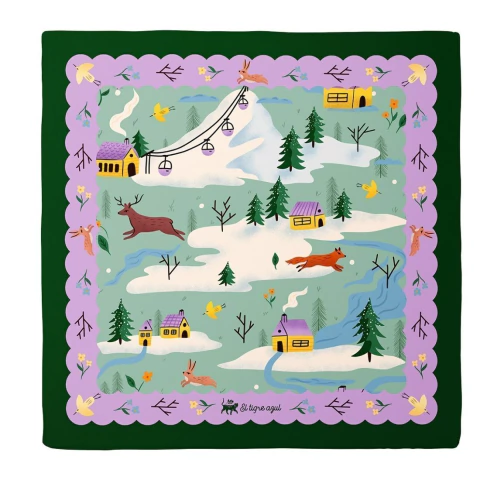 Pañuelo 70x70 - Patagonia - comprar online