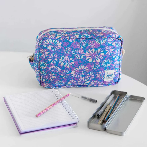 Neceser XL - Corales Azul