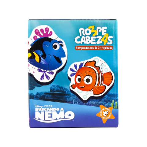 Rompecabezas de Madera Nemo 3 y 4 pieza Disney - comprar online