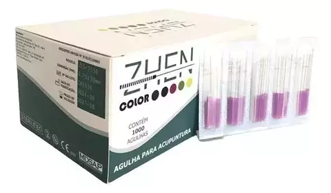 Agulha Sistêmica Color ZHEN - 1000 unidades
