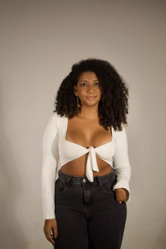 Blusa Lunar - Branca na internet