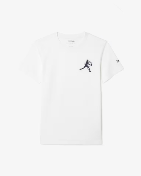 Camiseta lacoste tennis X novak djokovic ( Branco ) - comprar online