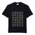 Camiseta lacoste oversized multi croco ( Azul-marinho ) - comprar online