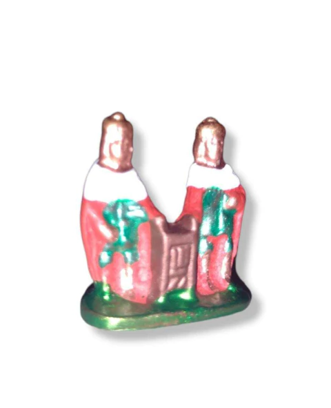 6X IMAGEM DE CHUMBO COLORIDA COSME E DAMIAO 5CM