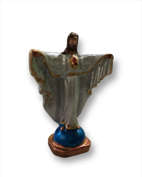 6X IMAGEM DE CHUMBO COLORIDA OXALA 5CM