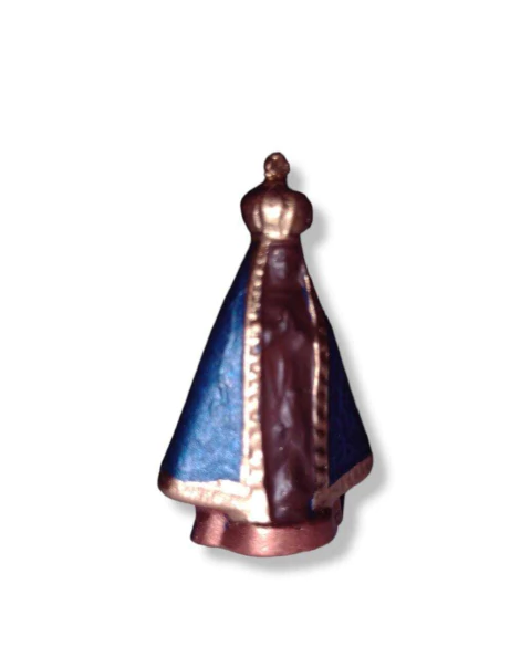 6X IMAGEM DE CHUMBO COLORIDA APARECIDA 5CM