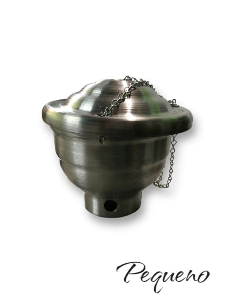 6X TURIBULO PEQUENO EM ALUMINIO