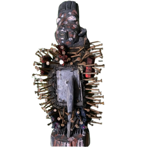 ESÚ EXU SEGUIDI - MADEIRA AFRICANA APRÓX (35CM)