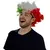 Peluca Afro Tricolor en internet