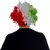 Imagen de Peluca Afro Tricolor