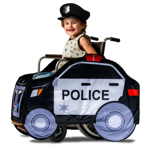 Disfraz Policia (Disfraz Adaptado A Sillas De Ruedas) - comprar en línea